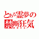 とある霊夢の禁断狂気（夢想天生）