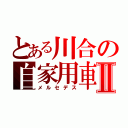 とある川合の自家用車Ⅱ（メルセデス）