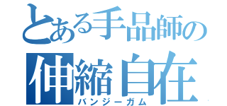 とある手品師の伸縮自在の愛（バンジーガム）