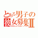 とある男子の彼女募集中Ⅱ（かのじょください）