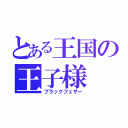 とある王国の王子様（ブラックフェザー）