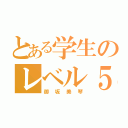 とある学生のレベル５（御坂美琴）