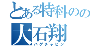 とある特科のの大石翔（ハゲチャビン）