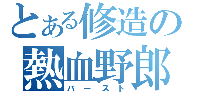 とある修造の熱血野郎（バースト）