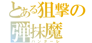 とある狙撃の弾抹魔（ハンターレ）