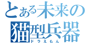 とある未来の猫型兵器（ドラえもん）