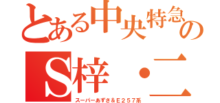 とある中央特急のＳ梓・二五七（スーパーあずさ＆Ｅ２５７系）