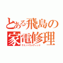 とある飛島の家電修理（テクノパラメディック）