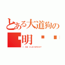 とある大道狗の聪明绝顶（Ｉ ＡＭ ＣＬＥＶＥＲＥＳＴ）