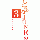 とあるＪＵＮＥの３（インデックス）