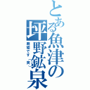 とある魚津の坪野鉱泉（廃墟です（笑））