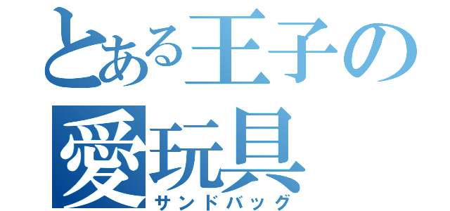 とある王子の愛玩具（サンドバッグ）