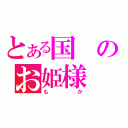 とある国のお姫様（もか）