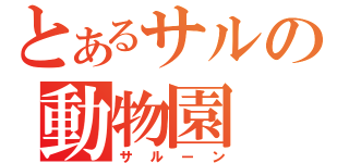 とあるサルの動物園（サルーン）