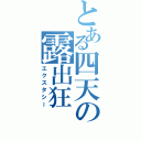 とある四天の露出狂（エクスタシー）