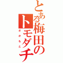 とある梅田のトモダチ（さかもと）