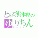 とある熊本県のゆりちん（がまだせ）