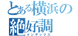 とある横浜の絶好調（インデックス）