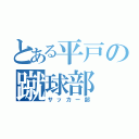 とある平戸の蹴球部（サッカー部）