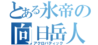 とある氷帝の向日岳人（アクロバティック）