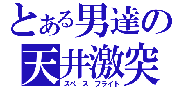 とある男達の天井激突（スペース フライト）