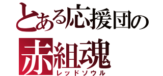 とある応援団の赤組魂（レッドソウル）