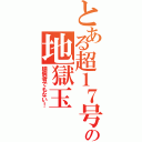 とある超１７号の地獄玉（臆病者でもない！）