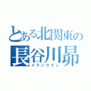 とある北関東の長谷川昴（メランコリィ）