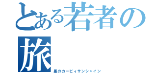 とある若者の旅（星のカービィサンシャイン）