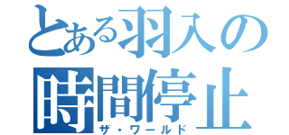 とある羽入の時間停止（ザ・ワールド）