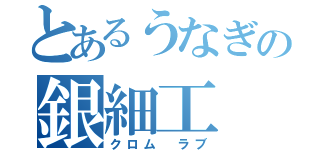 とあるうなぎの銀細工（クロム　ラブ）