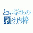 とある学生の剥け肉棒（パラディン）