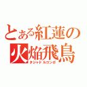 とある紅蓮の火焔飛鳥（タジャドルコンボ）