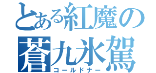 とある紅魔の蒼九氷駕（コールドナー）