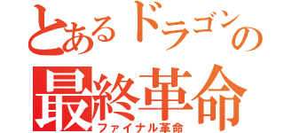 とあるドラゴンの最終革命（ファイナル革命）