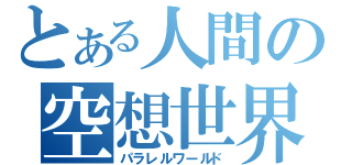 とある人間の空想世界（パラレルワールド）