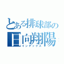 とある排球部の日向翔陽（インデックス）