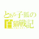 とある子狐の白猫戦記（プロジェクト）