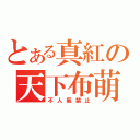 とある真紅の天下布萌（不人氣禁止）