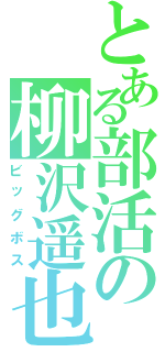 とある部活の柳沢遥也（ビッグボス）