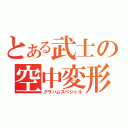 とある武士の空中変形（グラハムスペシャル）