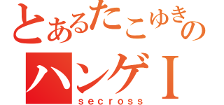 とあるたこゆきのハンゲＩＤ（ｓｅｃｒｏｓｓ）