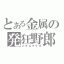 とある金属の発狂野郎（メタルマリオ）