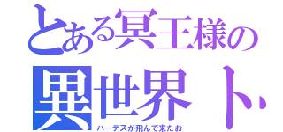 とある冥王様の異世界トリップ（ハーデスが飛んで来たお）