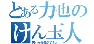 とある力也のけん玉人生（天パから音がでるよ！）