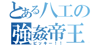 とある八工の強姦帝王（ビッキー！！）