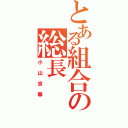 とある組合の総長（小山京華）