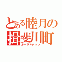 とある睦月の揖斐川町（ルーラルタウン）