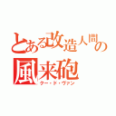 とある改造人間の風来砲（クー・ド・ヴァン）