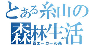 とある糸山の森林生活（百エーカーの森）